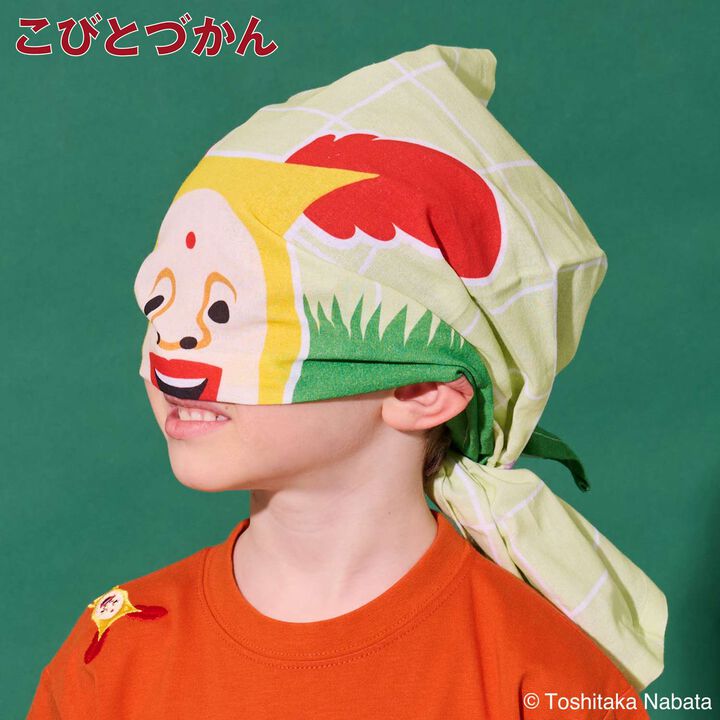 [Kobito Zukan] Role-Play Tenugui Towel,Moss green, medium image number 16