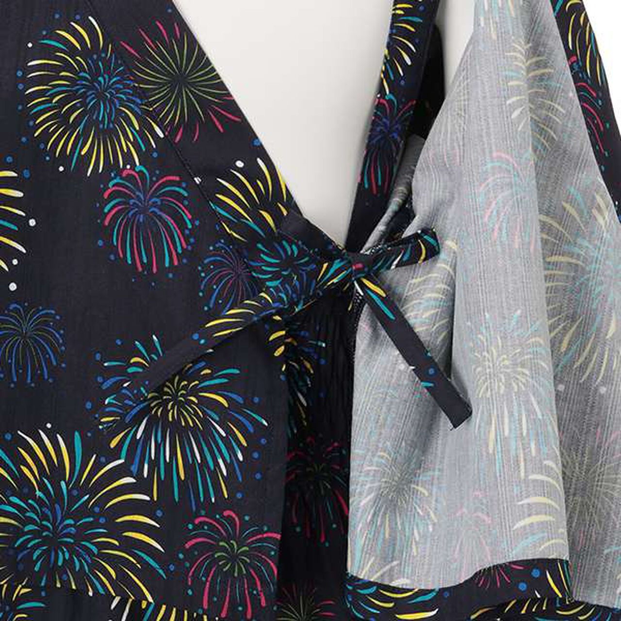 Fireworks Yukata Set,Off white, large image number 10