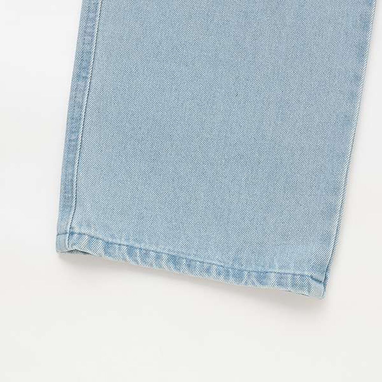 Cut-Off Denim Pants,Sax blue, large image number 9