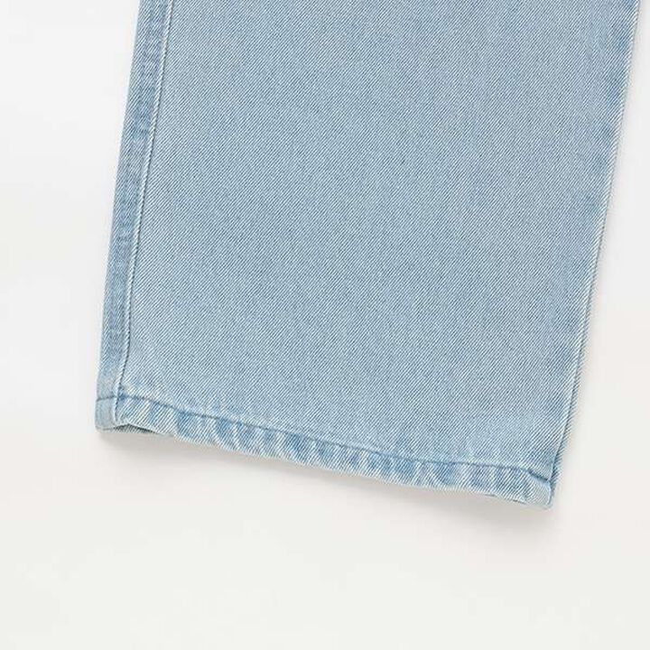 Cut-Off Denim Pants,Sax blue, medium image number 9
