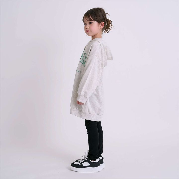 Quick-Dry Parka One-Piece Dress,Charcoal gray, medium image number 5