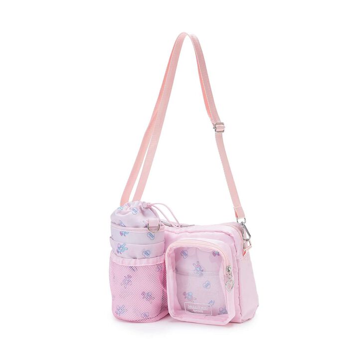 Berrie-chan Print Shoulder Bag with Bottle Holder,, medium