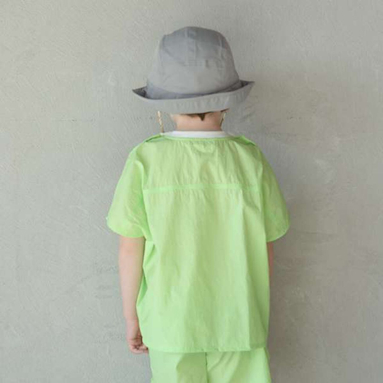 Easy Wide Nylon T-Shirt,Light khaki, large image number 17