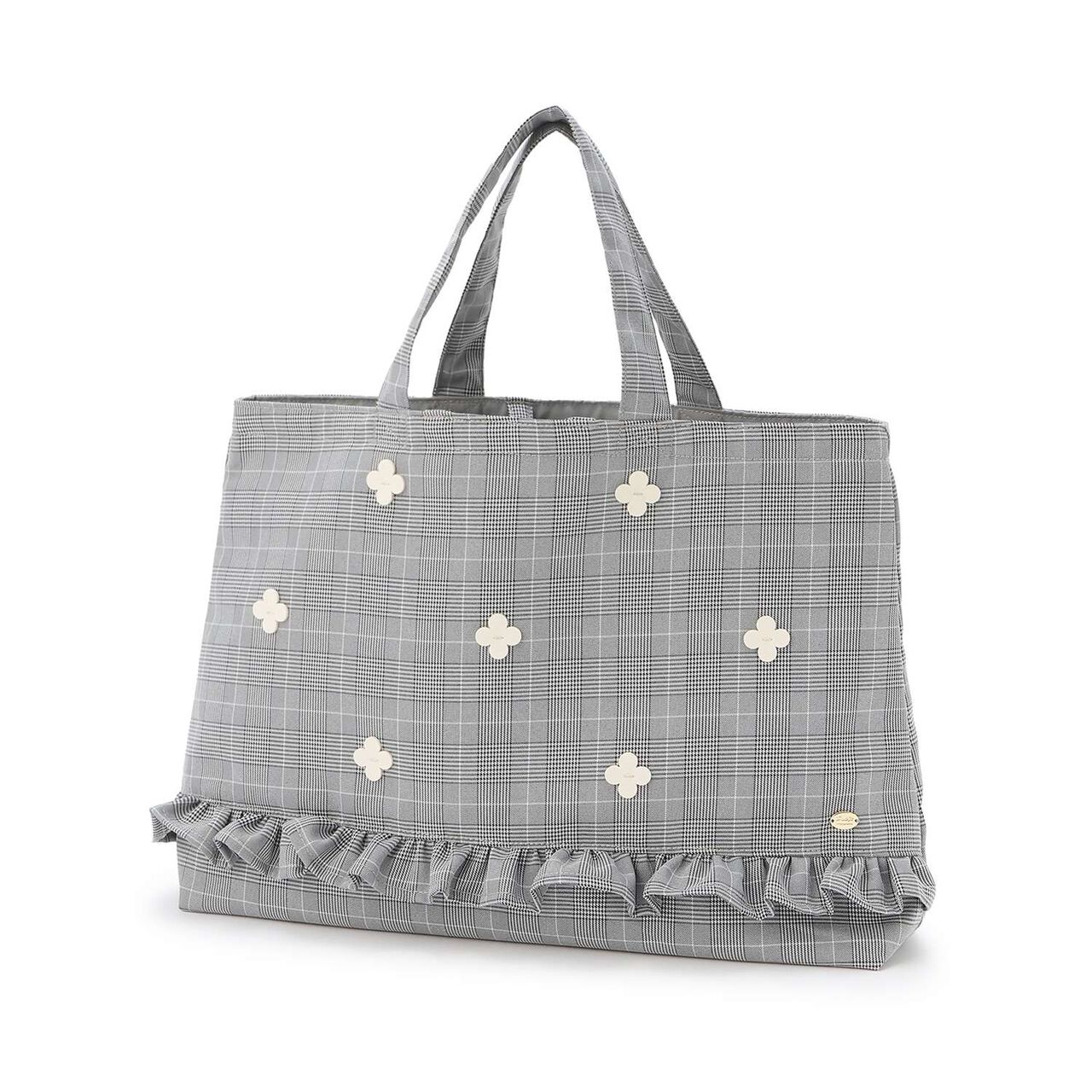 [For Preschool Use] Flower Lesson Bag,Light gray, large image number 0