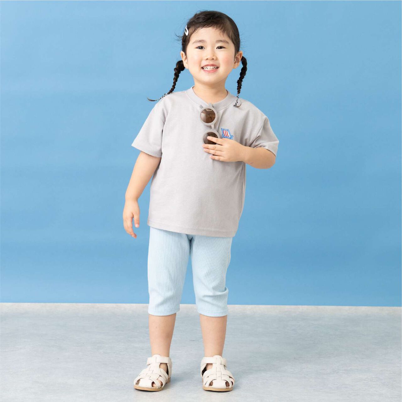 [365D.] Assorted Beach Print Cotton 100% Short Sleeve T-Shirt,Milky white, large image number 13