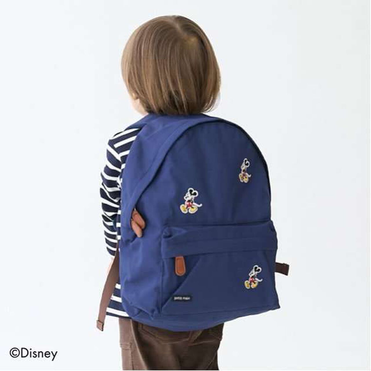 New Disney Mickey Embroidered Backpack Amazon.com: Disney Store Official Mickey Mouse Letters  main image 3