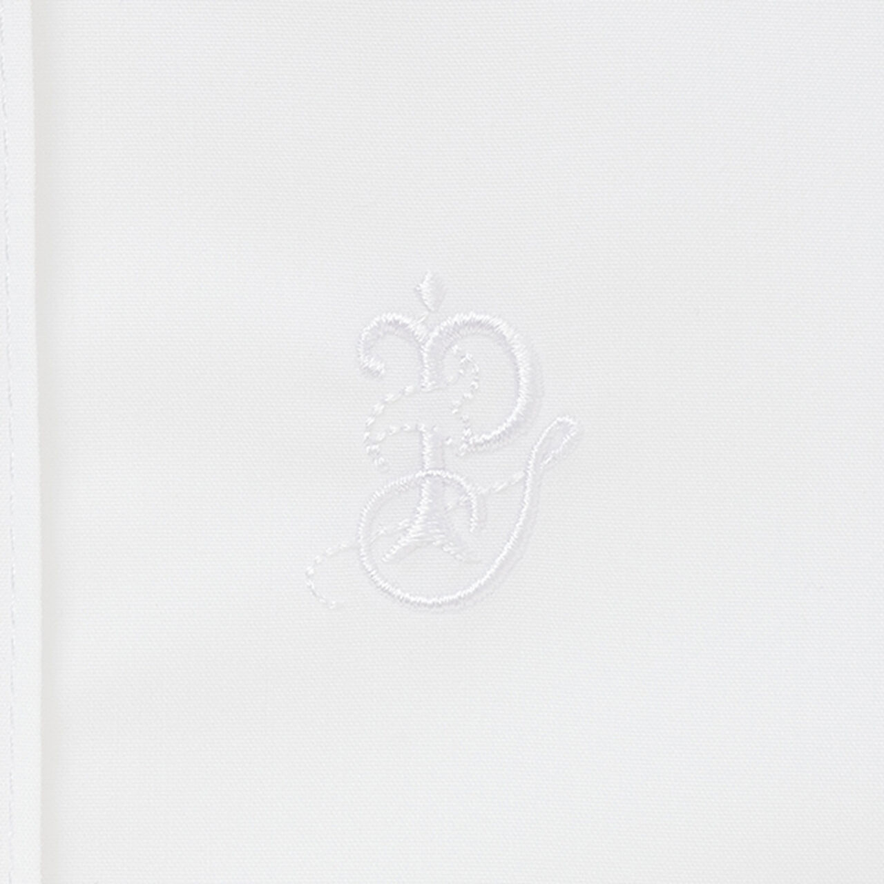 *Easy Care* Round Collar Blouse,White, large image number 4