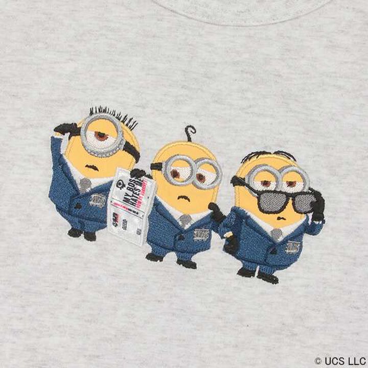 Minion Back Contrast T-Shirt,Navy, medium image number 4