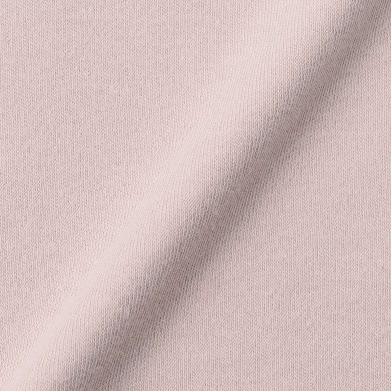 Organic Frilled Collar Long-Sleeve T-Shirt,Blue green, large image number 11