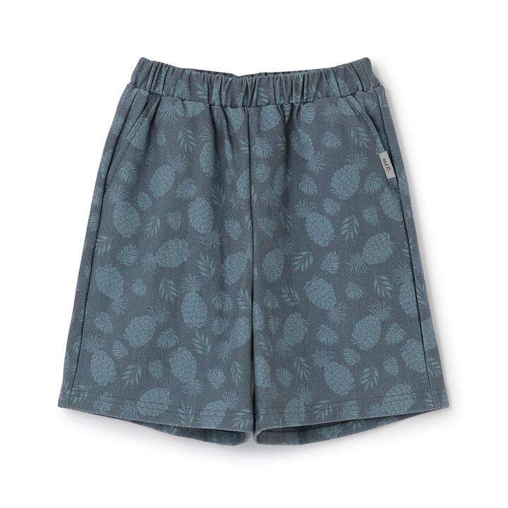Stretch Cut Twill Patterned Shorts,Peach, medium image number 9