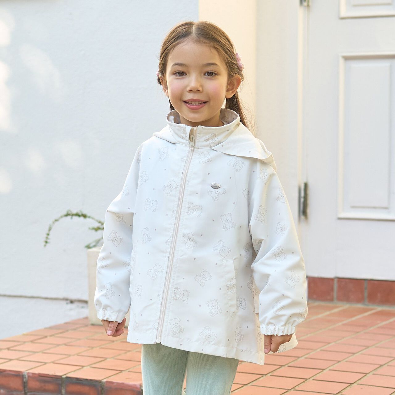 [School-Ready] [Water-Repellent, Anti-Stain, Durable, UV] Storage Bag Included Back Frill A-Line Mountain Parka,Cinnamon, large image number 0