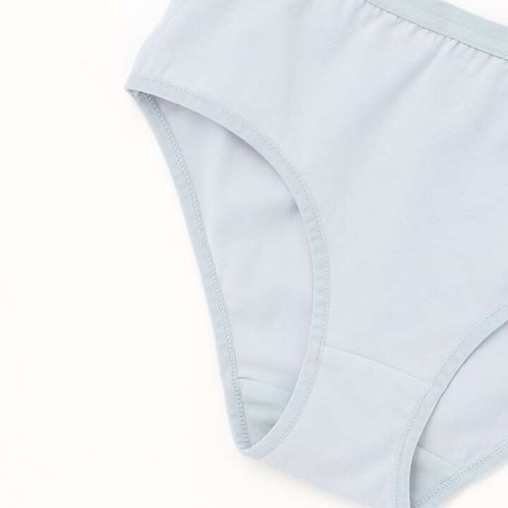 Basic/Antibacterial Odor-Resistant Moisture-Wicking Cotton Blend Shorts,Sax blue, medium image number 3