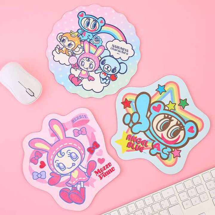 Mr. Nakamura Die-Cut Mouse Pad,Blue, medium image number 3