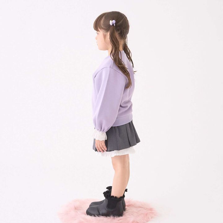 [Lycee Mine Ballet Series] Cuff Lace Sweatshirt,Cream, medium image number 28