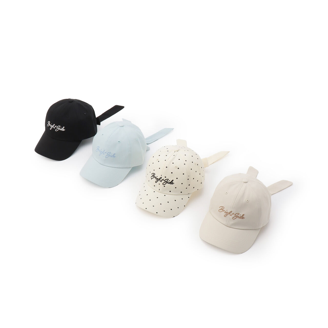 Back-Style Ribbon Cap,Beige, large image number 1