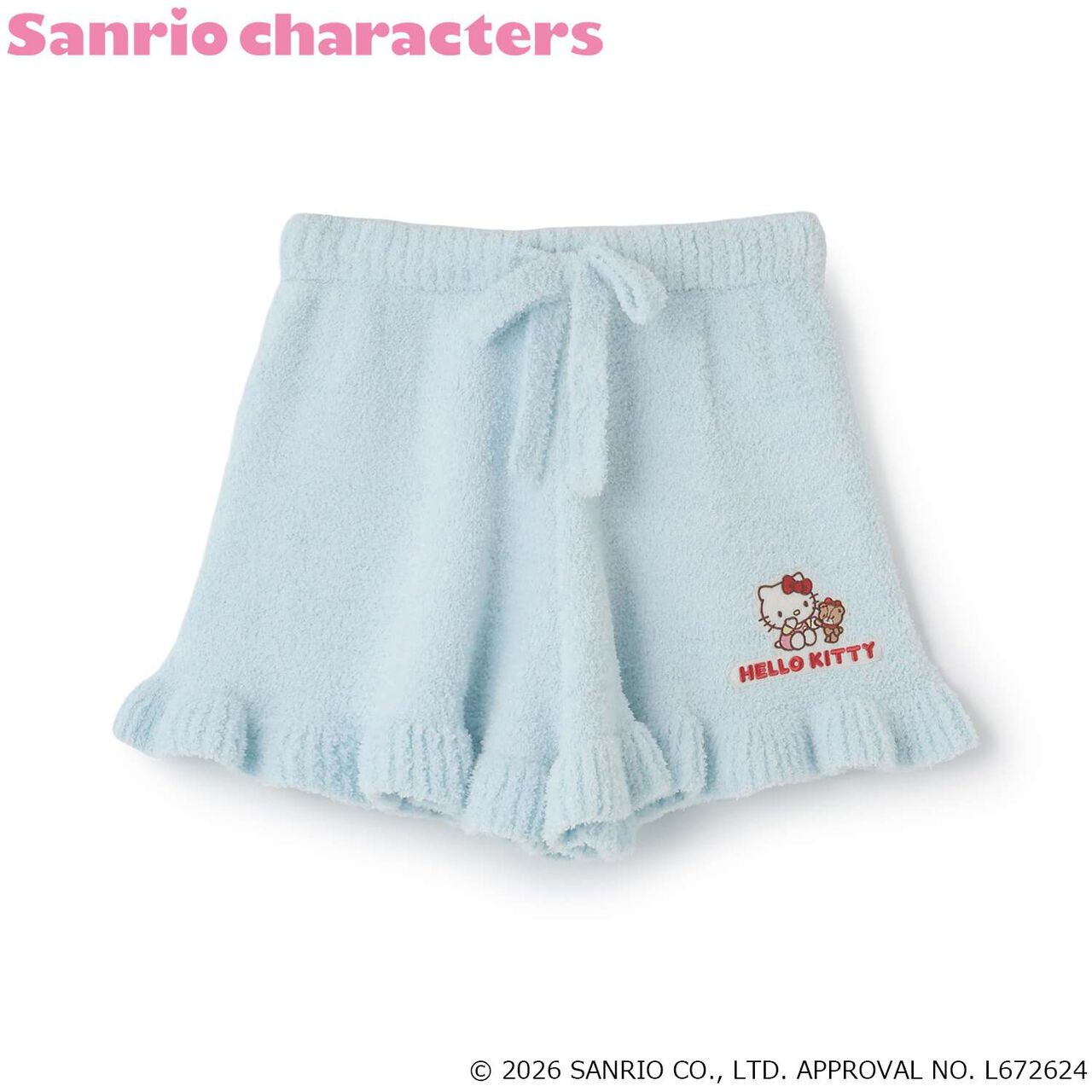 [Sanrio Characters/Hello Kitty] Marshmallow Knit Shorts,Ivory, large image number 8