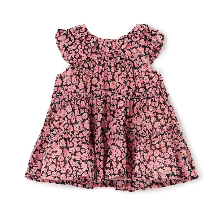 Petite Flower Tiered Tunic,, medium