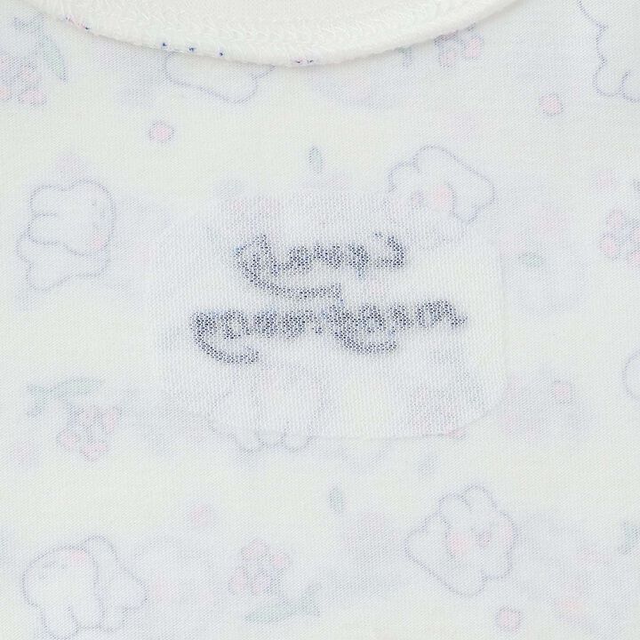 100% Cotton Lovely Monmon Quick-Dry UV Puff Sleeve All-Over Print T-Shirt,Yellow green, medium image number 7