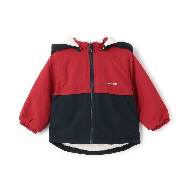 Reversible Color Block Bomber Jacket,, medium