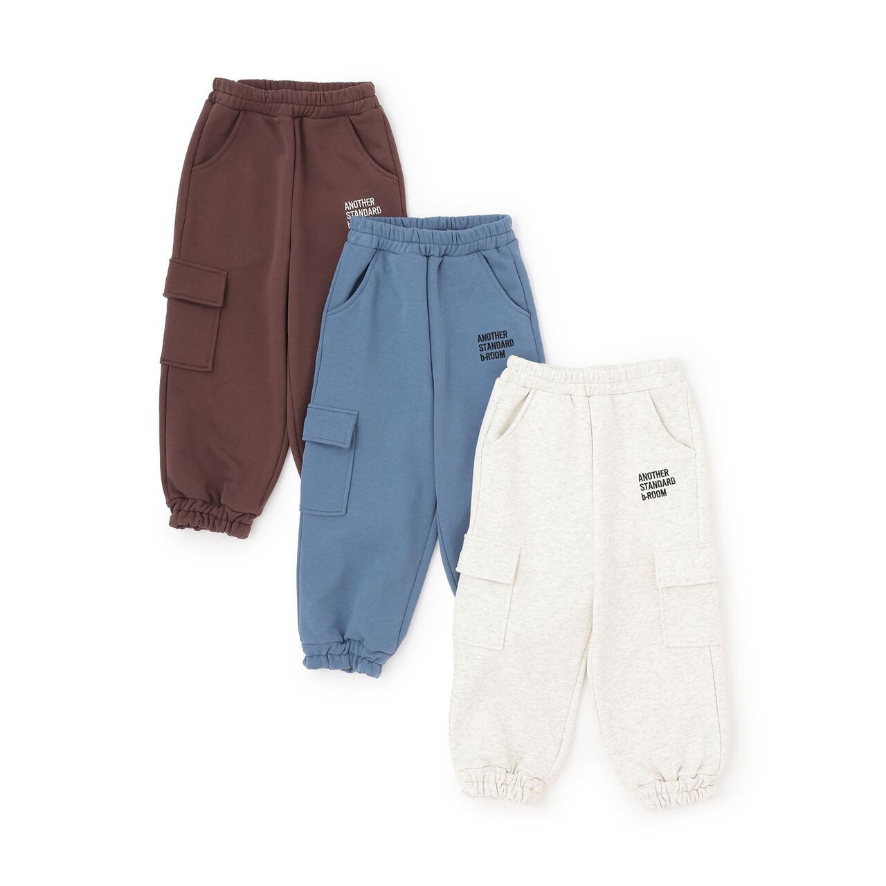 Quick-Dry Fleece Side Pocket Sweatpants,Dark brown, large image number 10