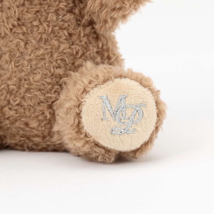 Fluffy Bear Charm with Chain,Ivory, medium image number 3