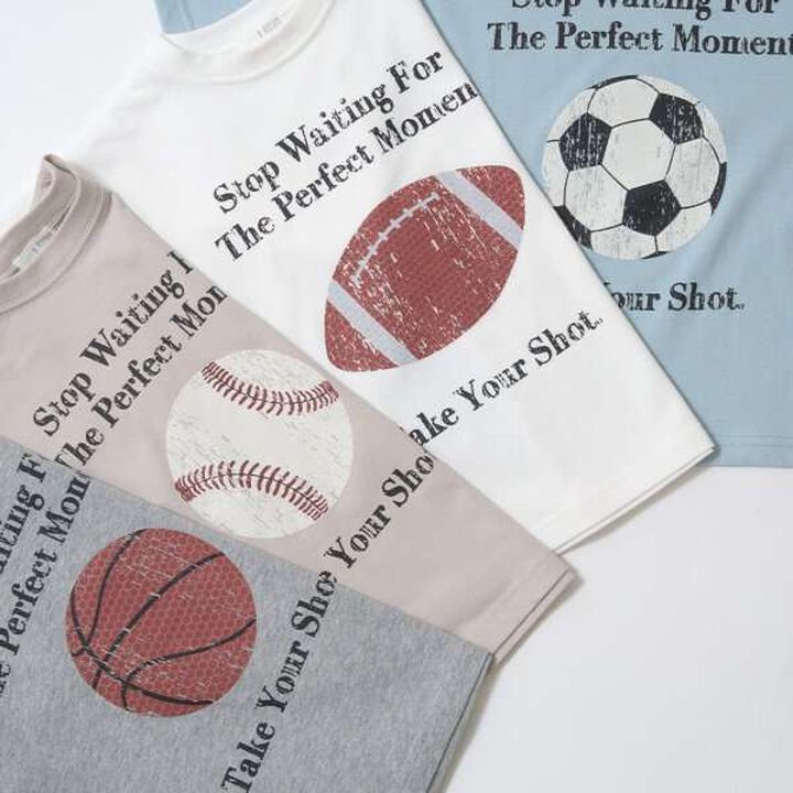 Comfortable Jersey Assorted Sports Printed T-Shirt,Off white, medium image number 8