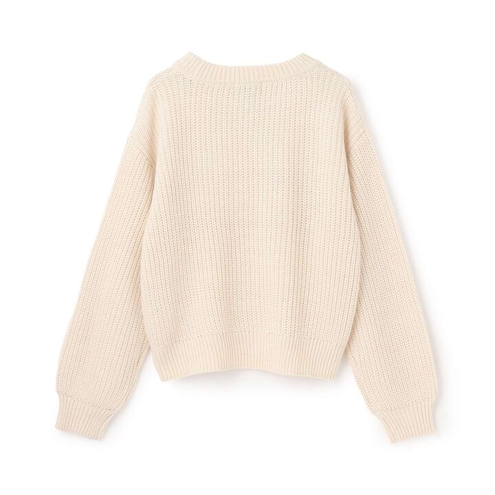[GOOD PRICE] Cable Knit Pullover,Ivory, medium image number 10