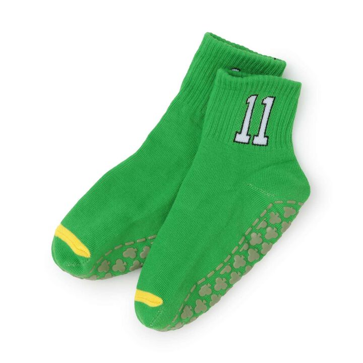 Number Socks (with Non-Slip),Green, medium image number 3