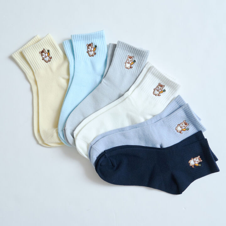 Zodiac Crew Socks,Emerald green, medium image number 2