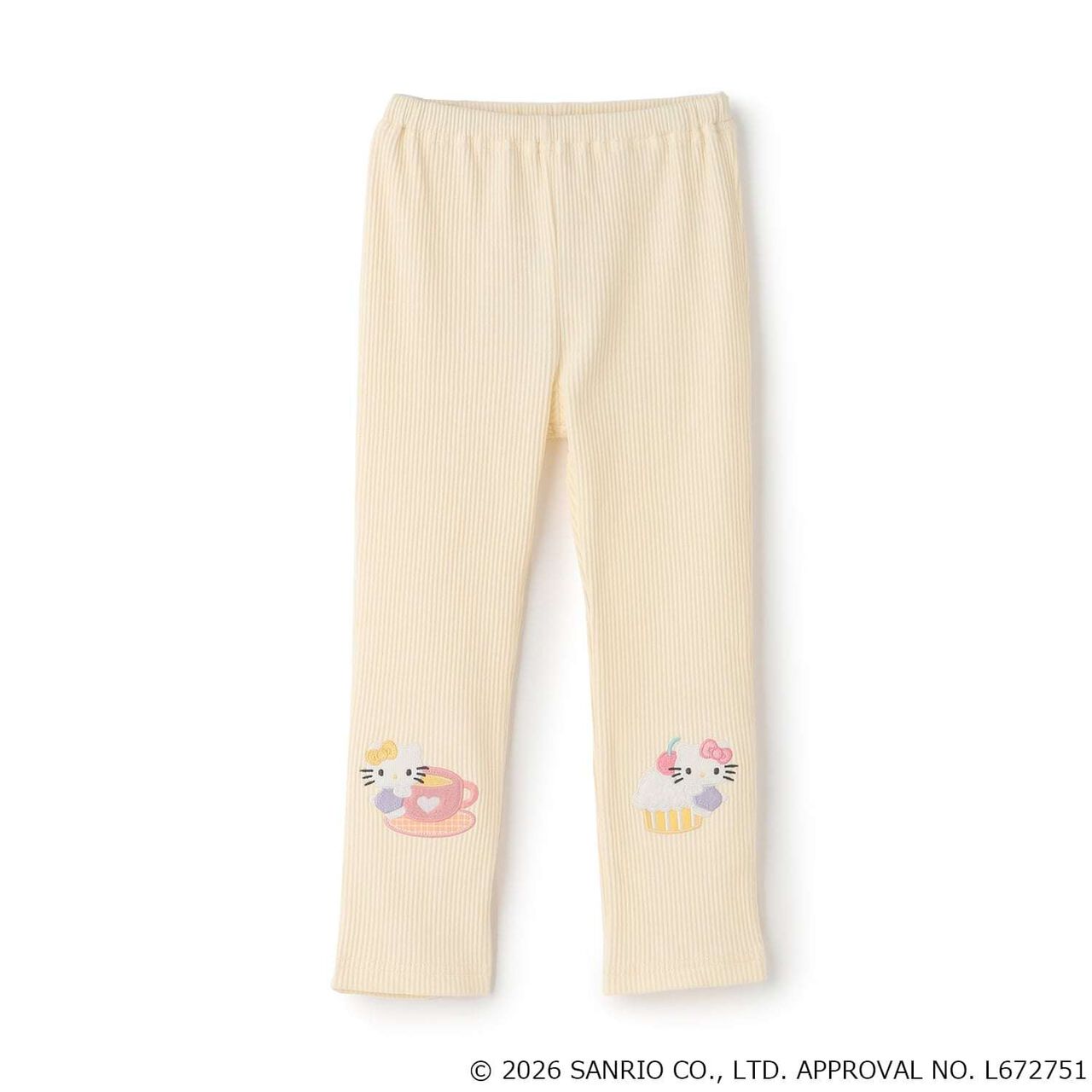 [Hello Kitty] Leggings,Pearl white, large image number 0