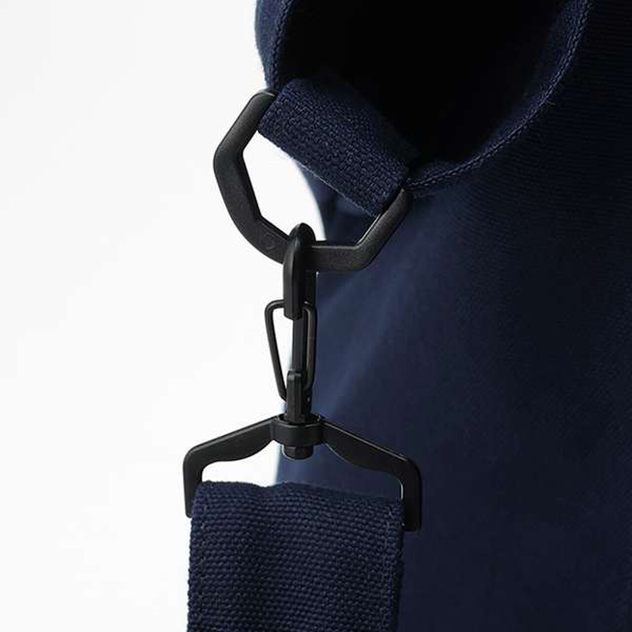 Large Canvas Tote Bag,Navy, large image number 2