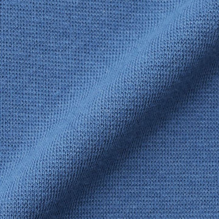 [365D] Anti-Stain Finish Jersey Knit 6/7 Length Leggings,Blue gray, medium image number 6