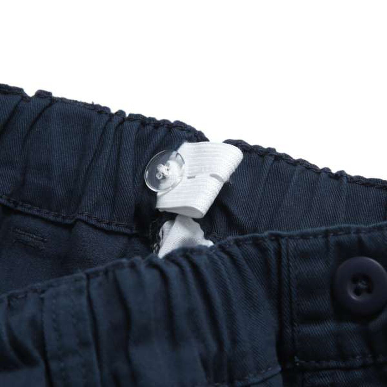 Cotton Twill Parachute Cargo Pants,Navy, large image number 2