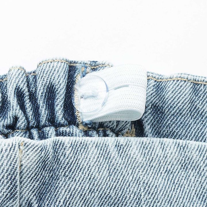 Tuck Flare Culottes for Beautiful Legs,Blue, medium image number 3