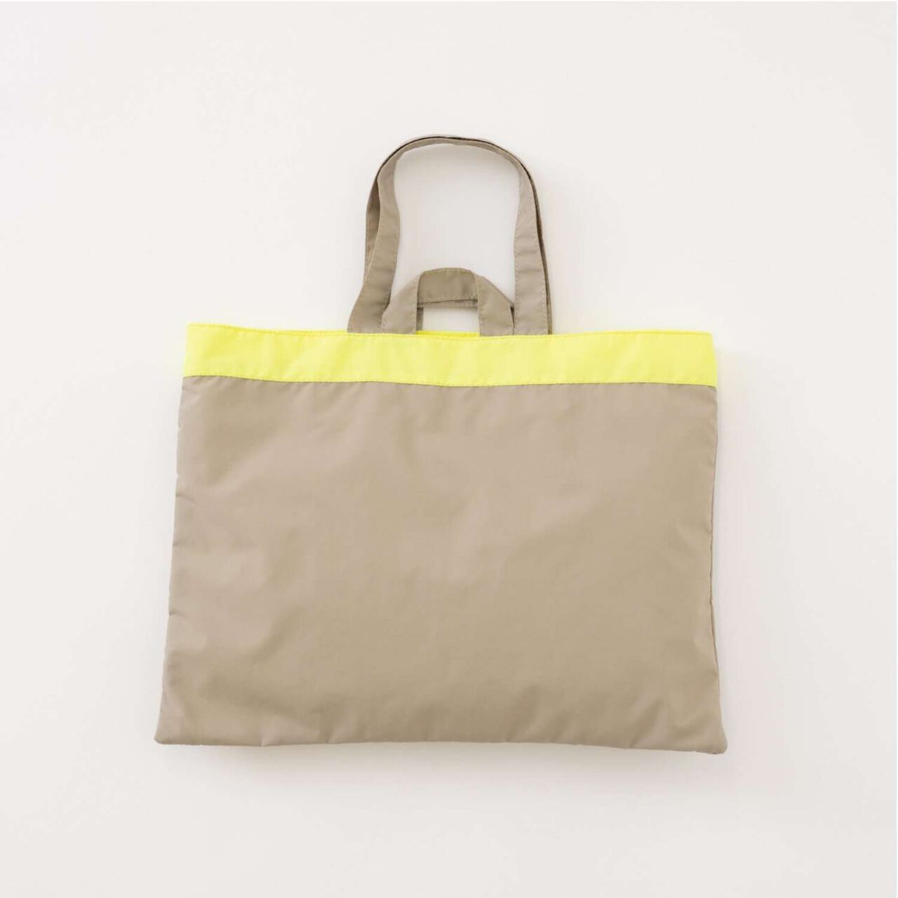 Water-Repellent Reversible Bi-Color Lesson Tote,Beige, large image number 12
