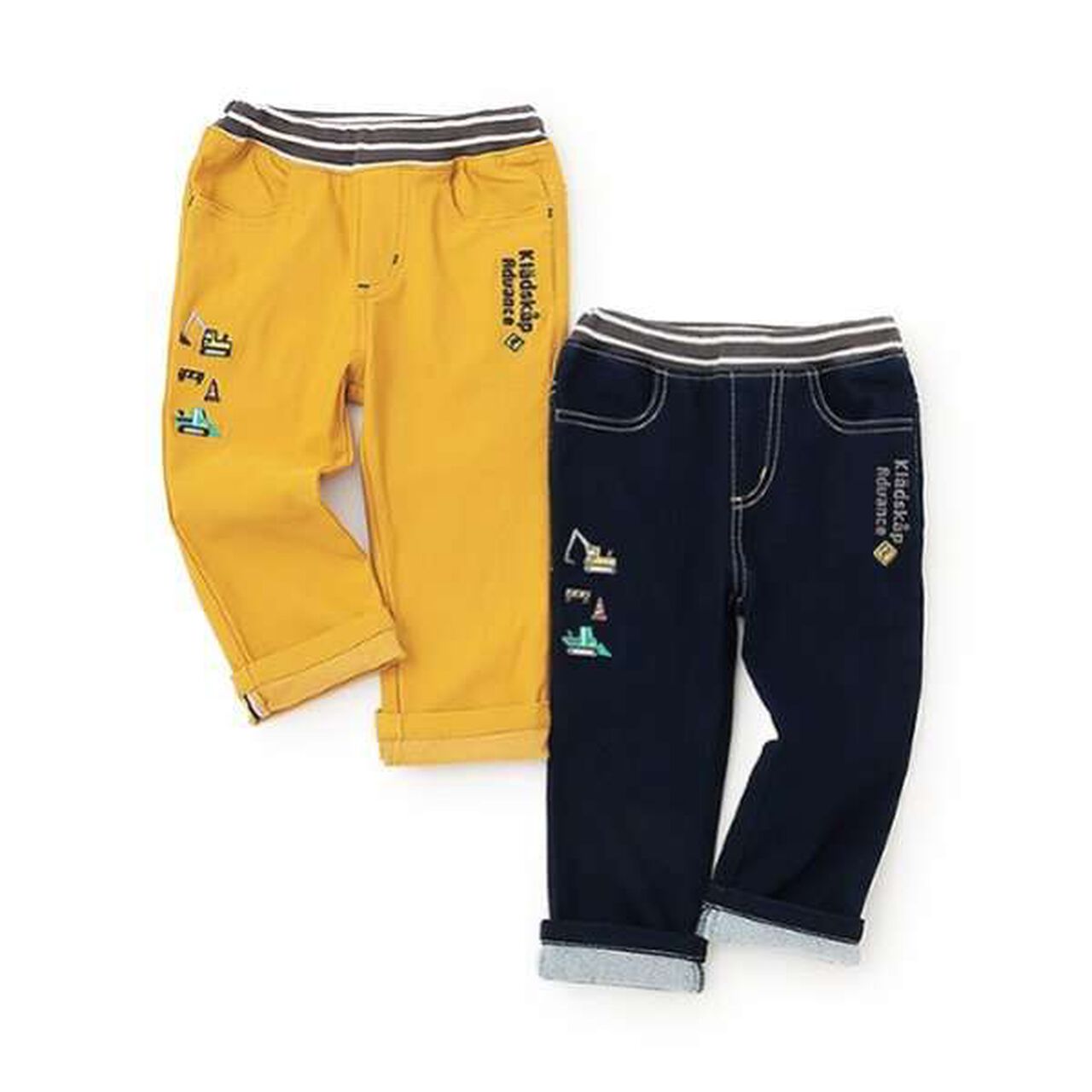 Heavy Machinery Long-Length Straight Pants,Mustard, large image number 3