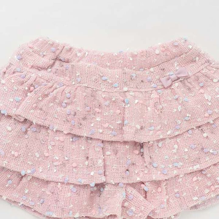 Candy Nep Frilled Pants,Off white, medium image number 2