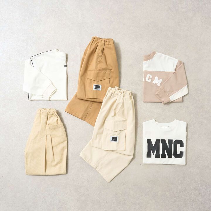 [MNCM] Bi-Color Big T-Shirt (Kaiteki Tenjiku),Navy, medium image number 14