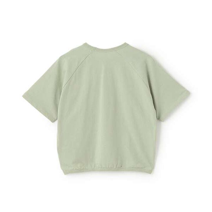 [100% Cotton 365D.] Solid Color Pocket Big Half T-Shirt,Salmon pink, medium image number 7