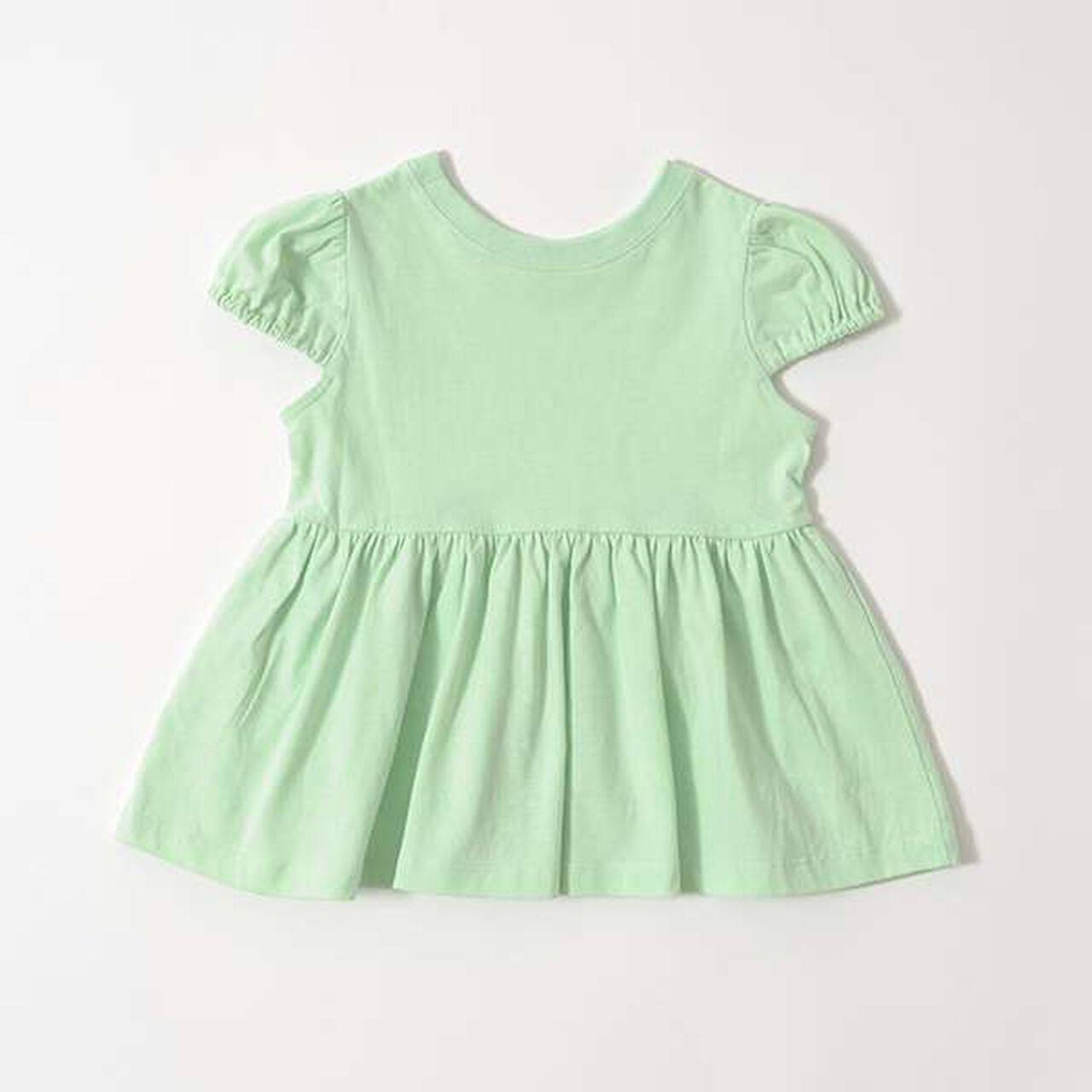 [Cool Touch] Either Way Is Fine Peplum T-Shirt,Silver gray, large image number 12