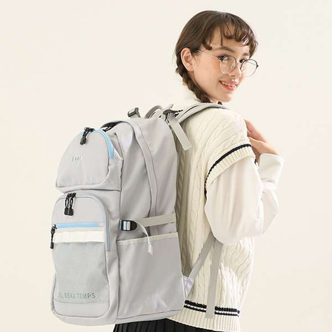 32L School Backpack,Black, large image number 1