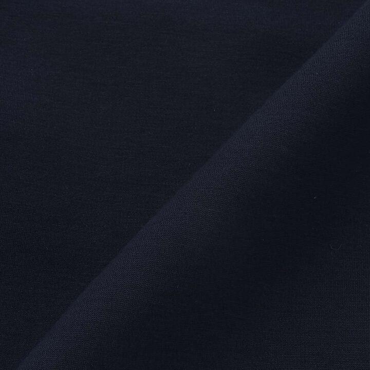 Flower Motif Scalloped Hem Jacket,Navy, medium image number 8