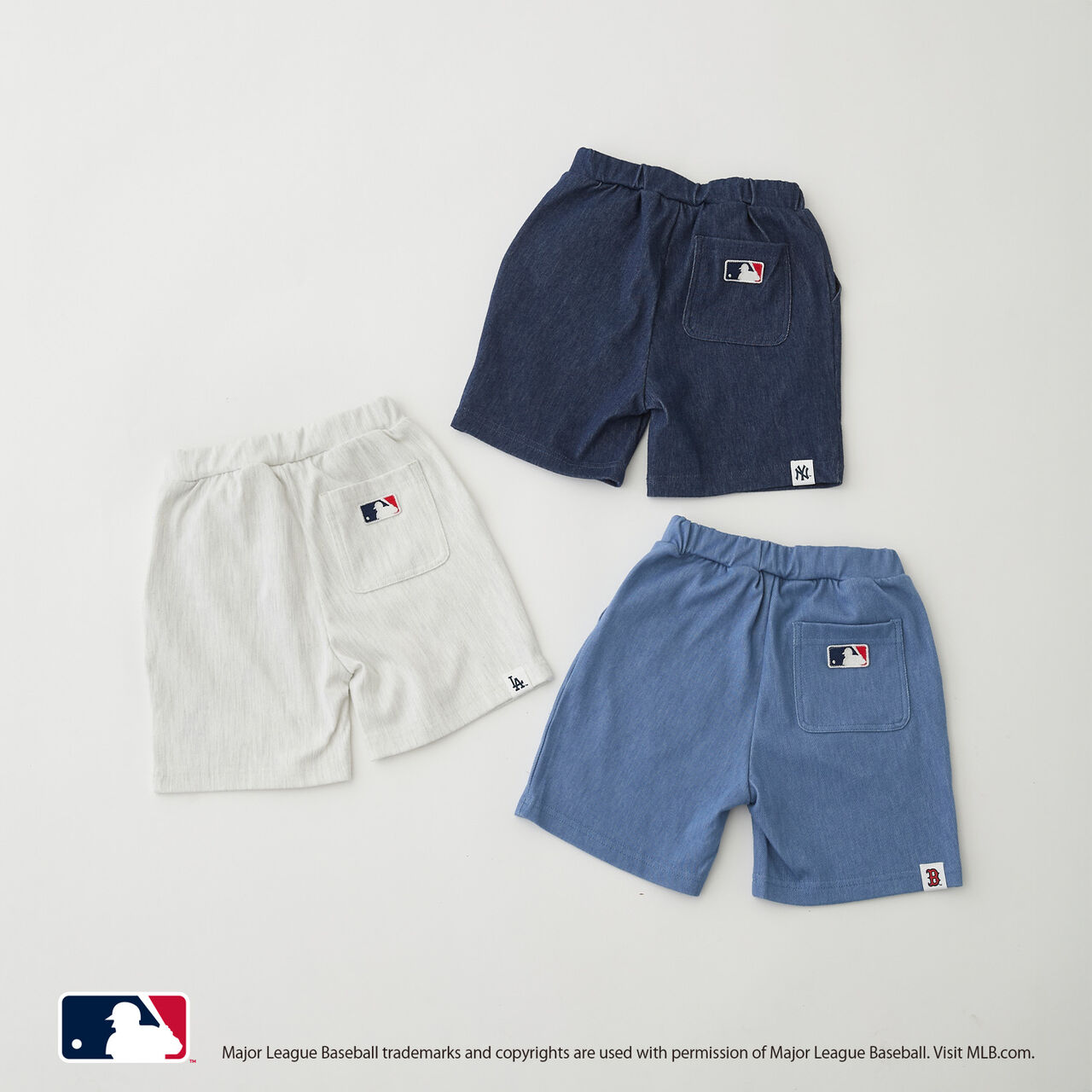 [MLB] Cut Half Pants,Navy, large image number 28