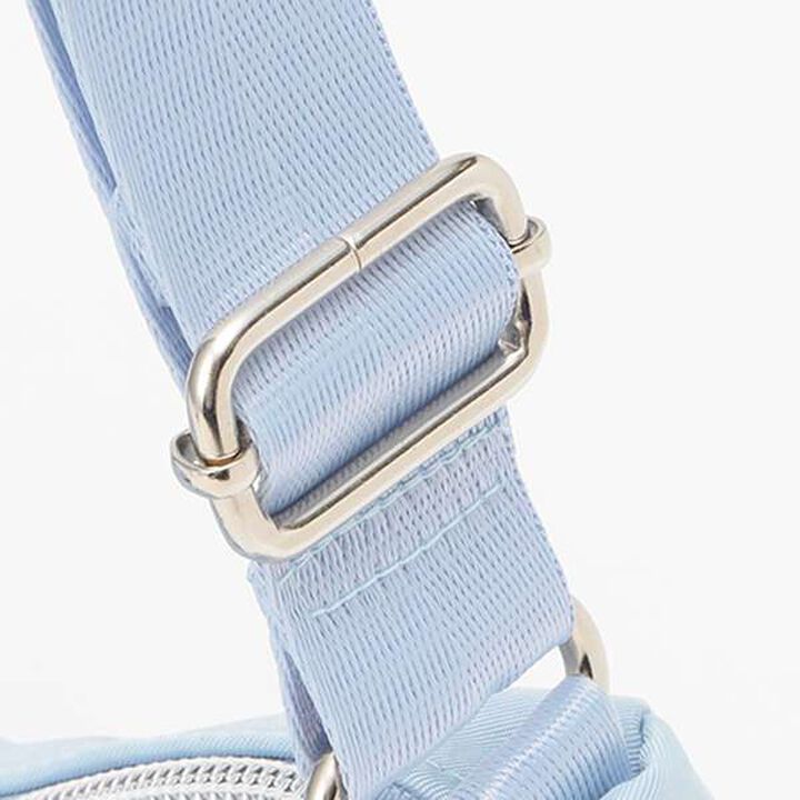 Ribbon Flap Shoulder Bag,Black, medium image number 3