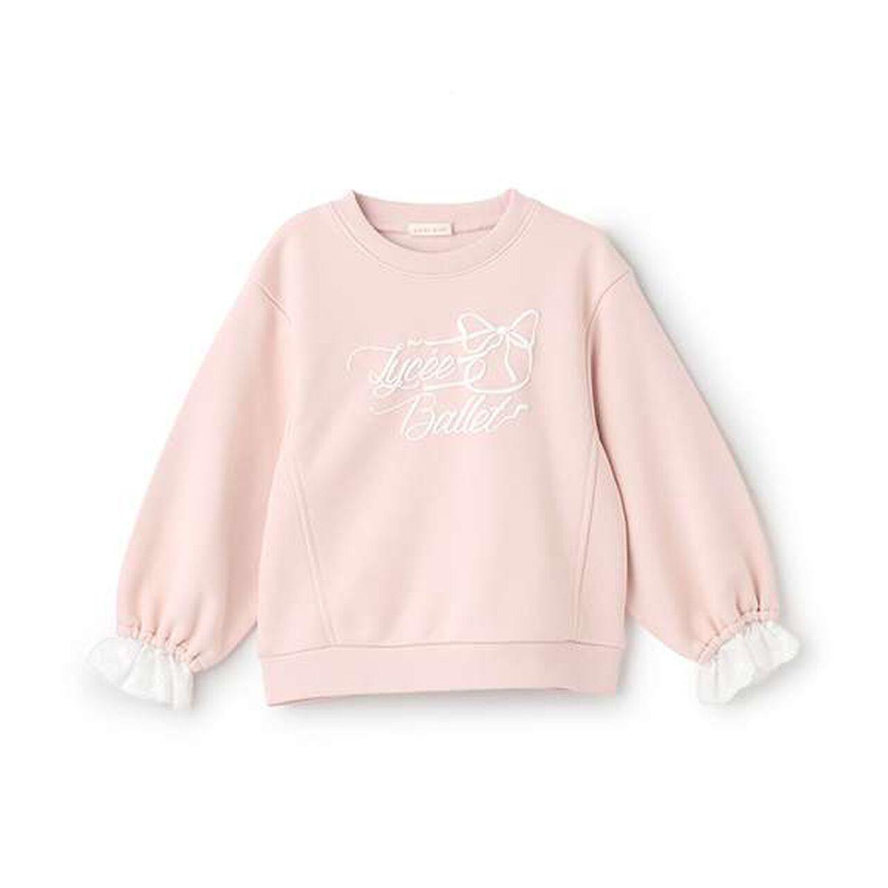 [Lycee Mine Ballet Series] Cuff Lace Sweatshirt,Cream, large image number 5