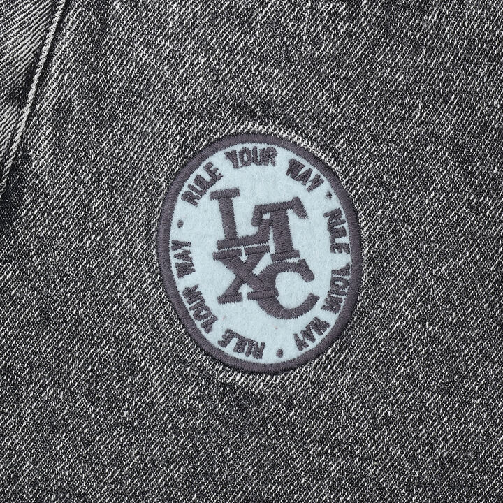 [LTXC] Patch Design Denim Pants,Gray, medium image number 14