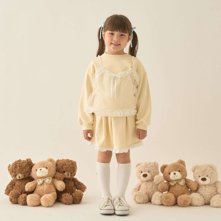 [Lycee Mine Ballet Series] Camisole Ducky Sweatshirt,Moderate pink, medium image number 23