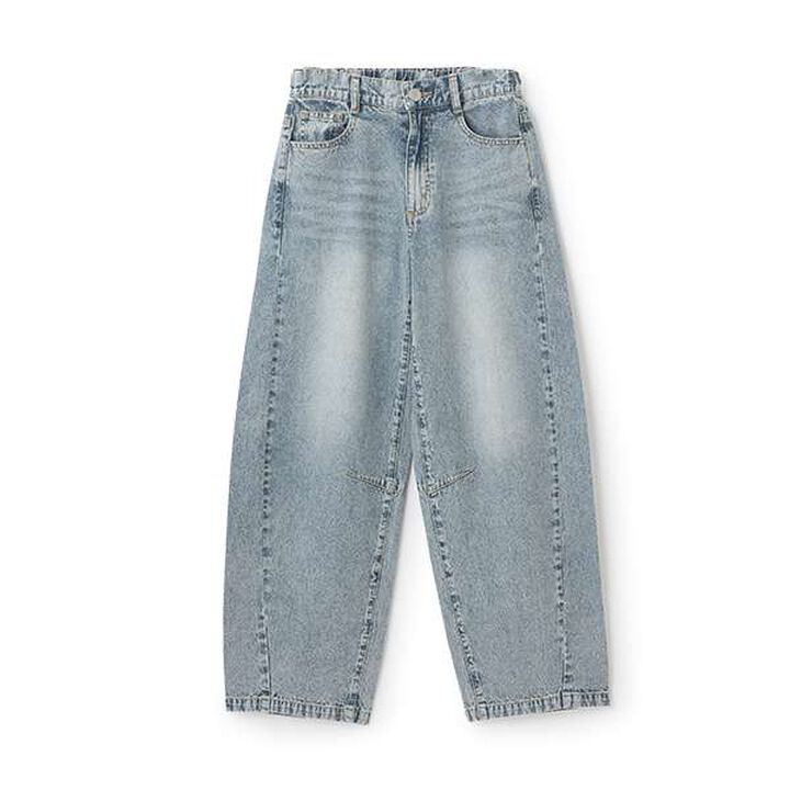 [LTXC] Cool Touch Barrel Leg Light Denim,Blue, medium image number 15