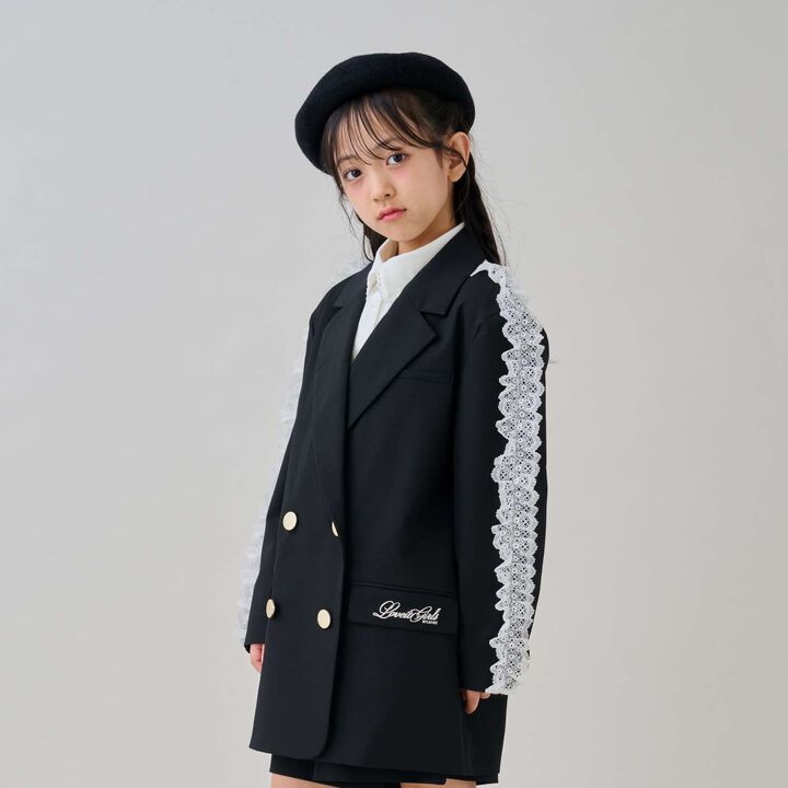 [Graduation Attire] Double Long Jacket,, medium