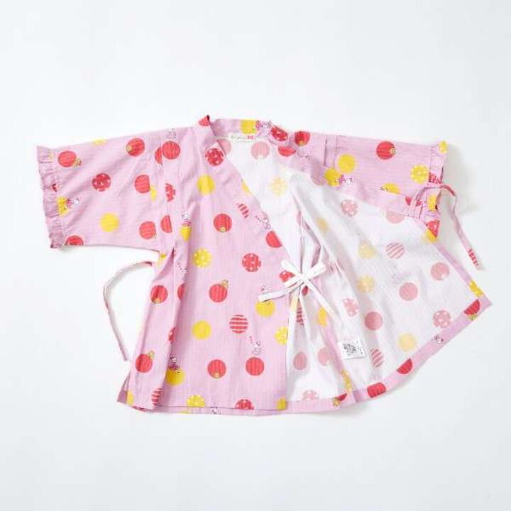 KP Polka Dot Pattern & Mimi-chan Jinbei,Yellow, medium image number 7